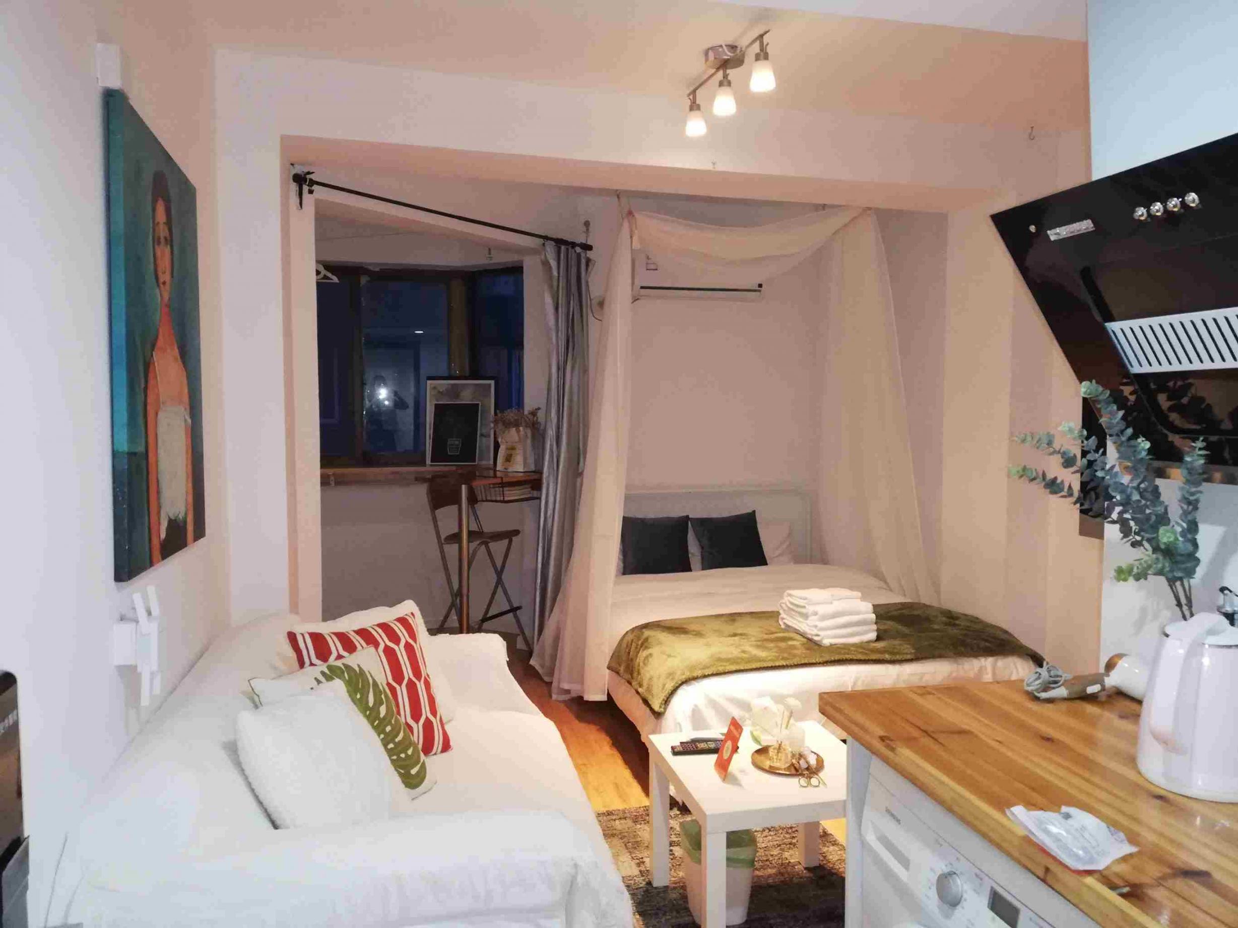 New furniture Renovated Cozy Fahuazhen Rd Studio Apt nr LN 10/11 for Rent in Shanghai