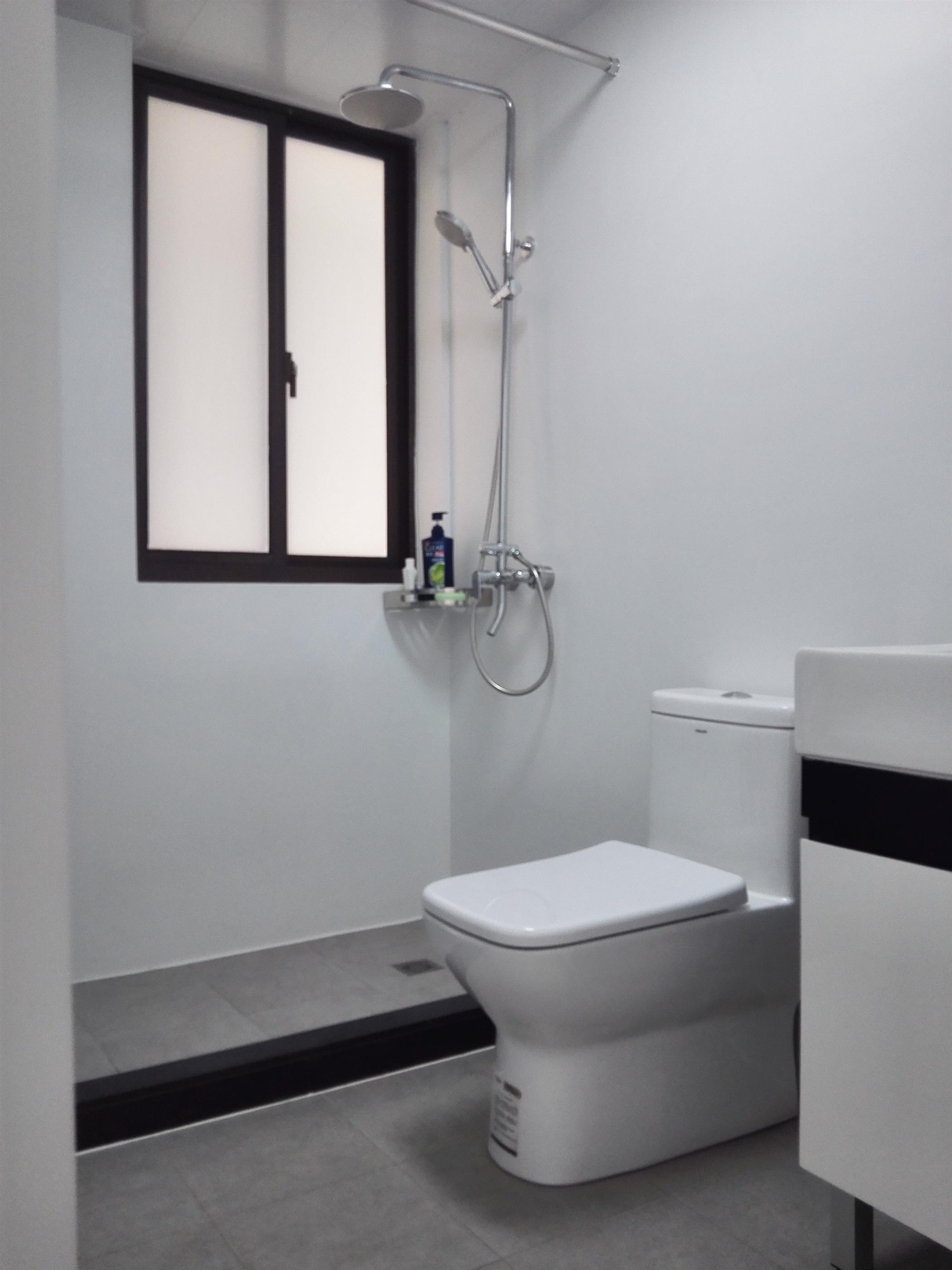 Clean Bathroom  Newly Renovated Spacious 3BR FFC/Xujiahui Apt nr LN 1/7/9/11 for Rent in Shanghai