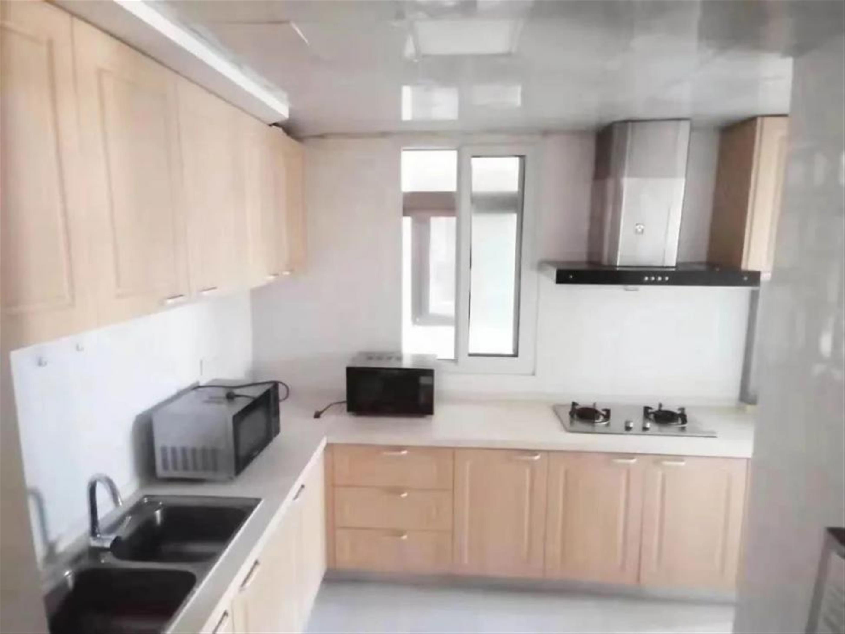 large kitchen Bright Spacious 2BR Mandarine City Apartment Nr LN 10 for Rent in Shanghai