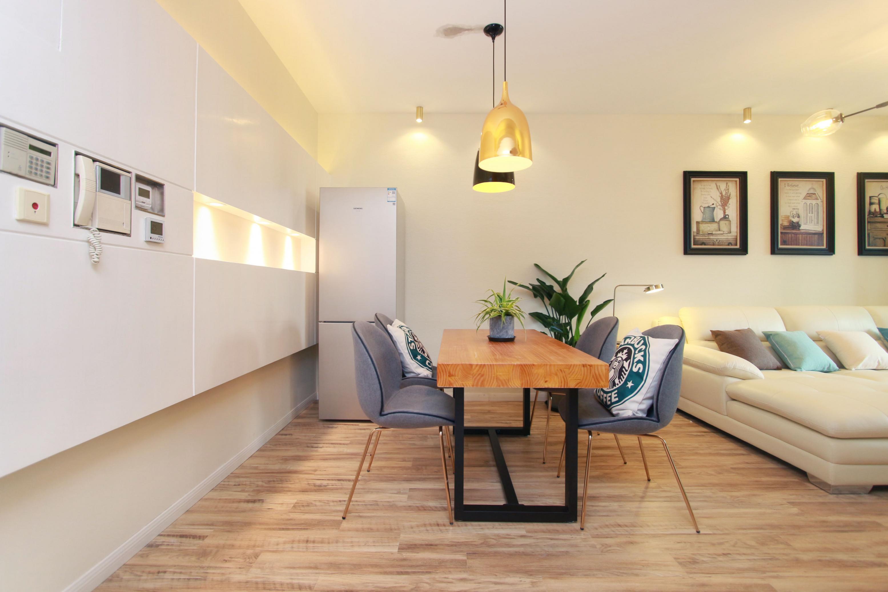 Dining area Renovated Modern High-end Ladoll 1BR Apt LN 2/12/13 for Rent in Shanghai