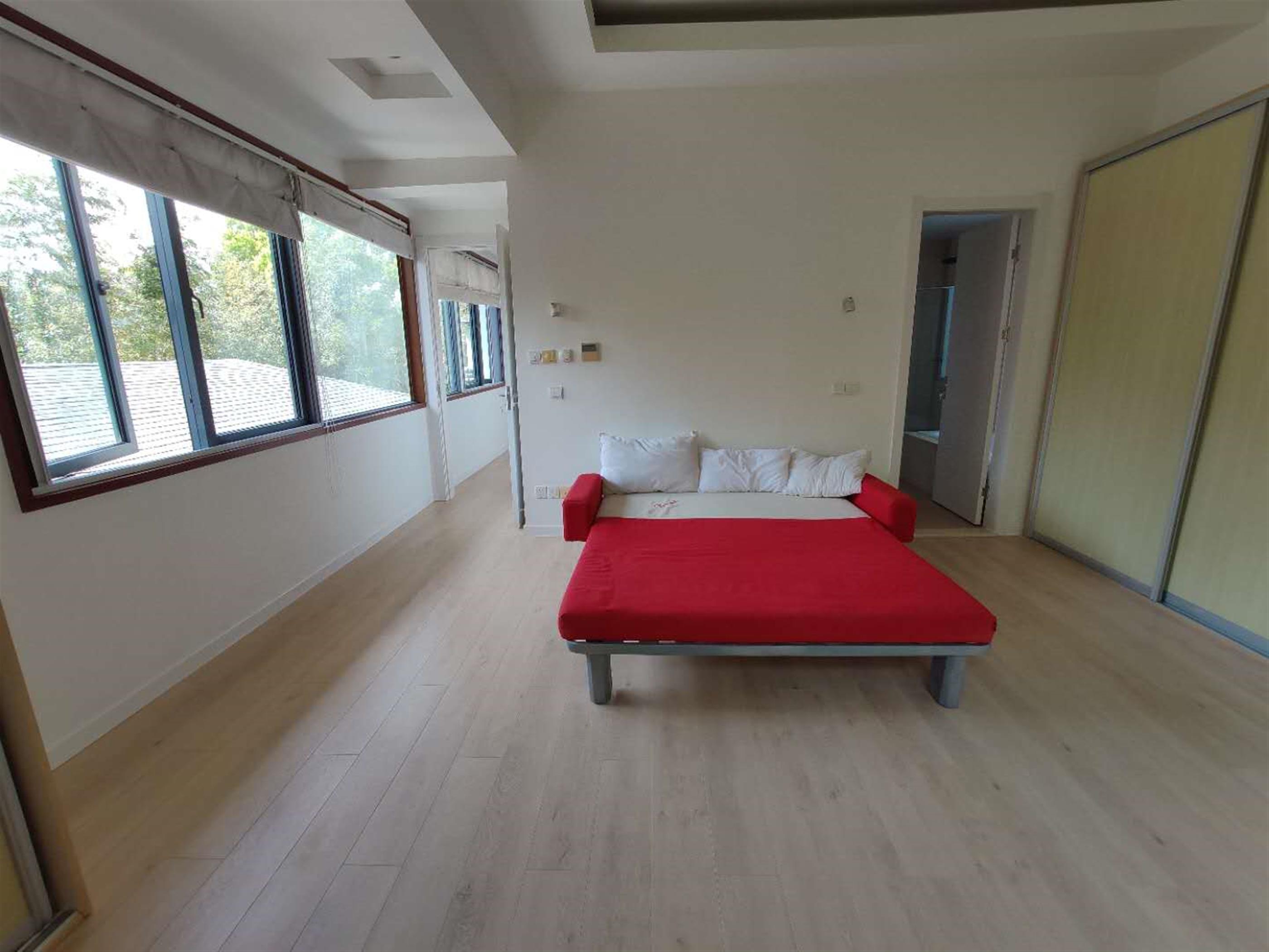 master bedroom Affordable, Newly Renovated, Family Villa for rent in the Shanghai Lakeside Villas