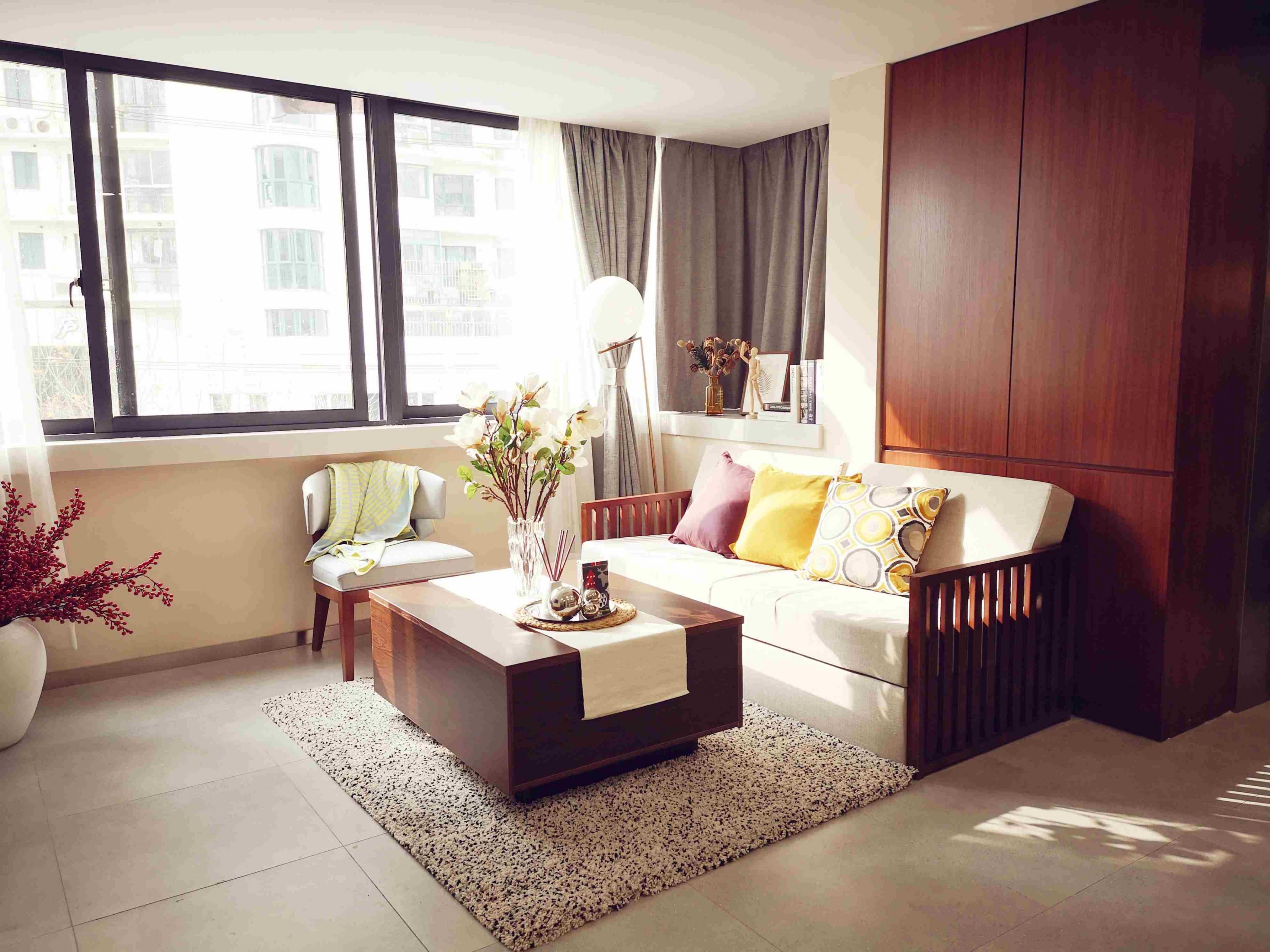 sunny windows Bright Cozy Suzhou Creek 1BR Apt Nr LN 3/4/13 for Rent in Shanghai