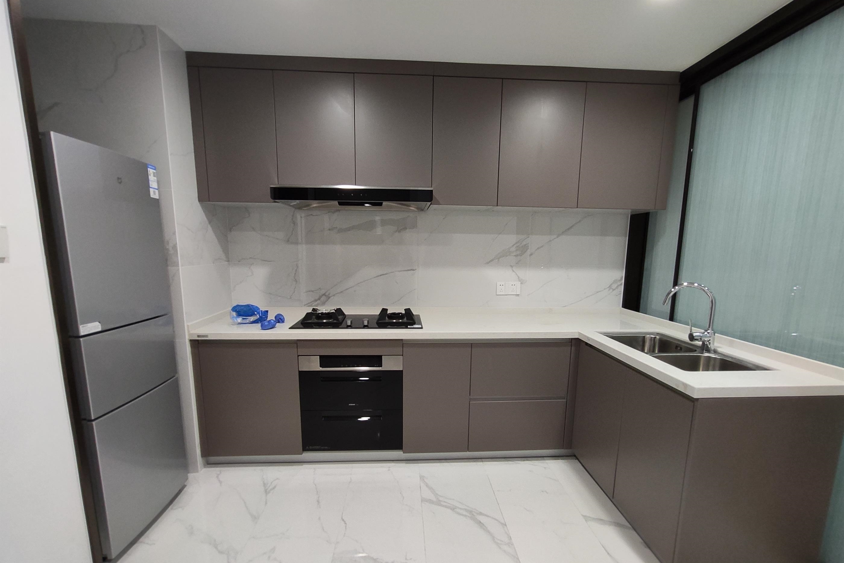 new kitchen New Spacious Convenient 2BR Gubei Apartment nr LN 2 for Rent in Shanghai