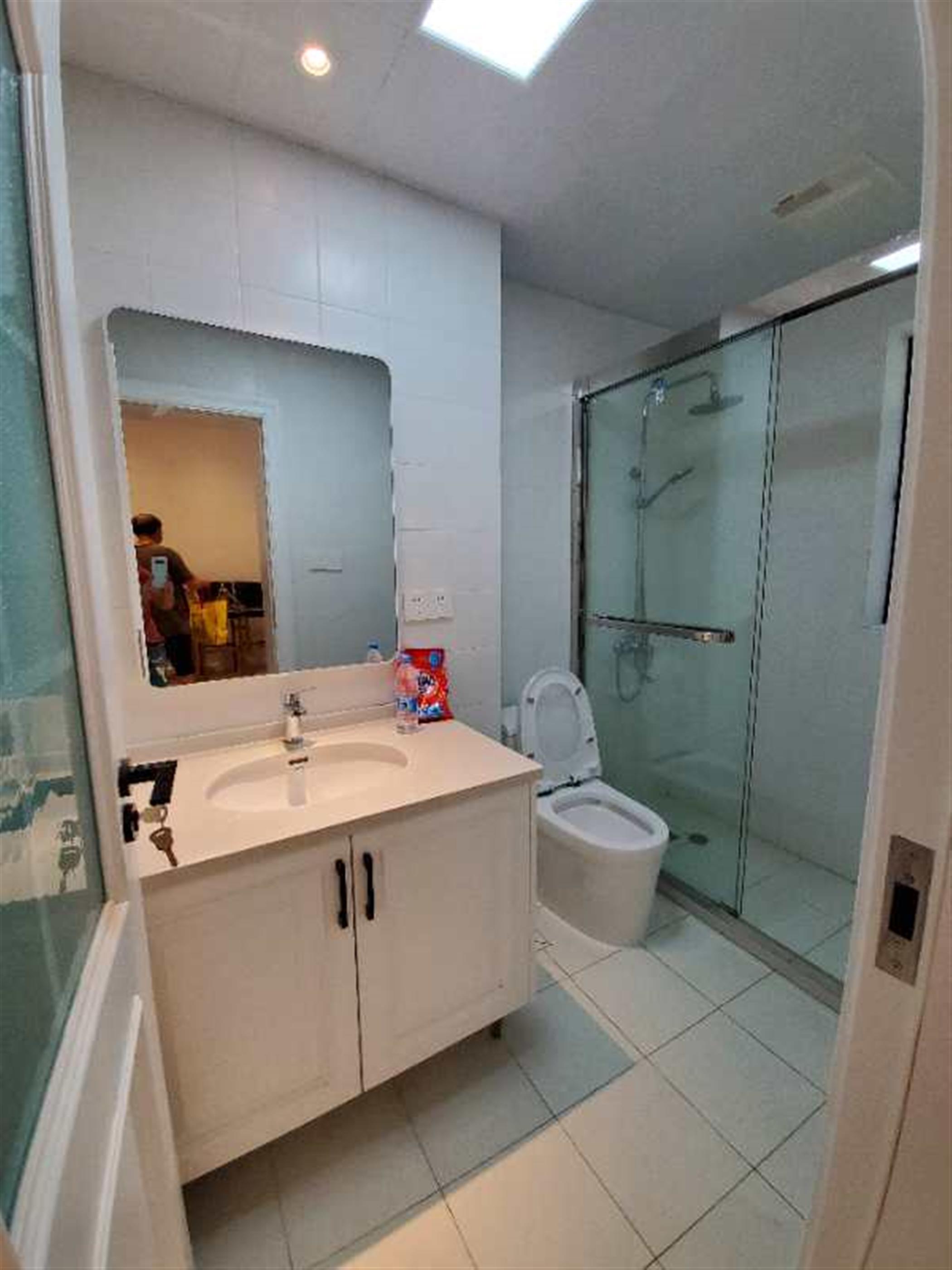 new bathroom Spacious 2BR FFC Lane House Apt w Private Courtyard Nr Ln 1/9/10/12 for Rent in Shanghai