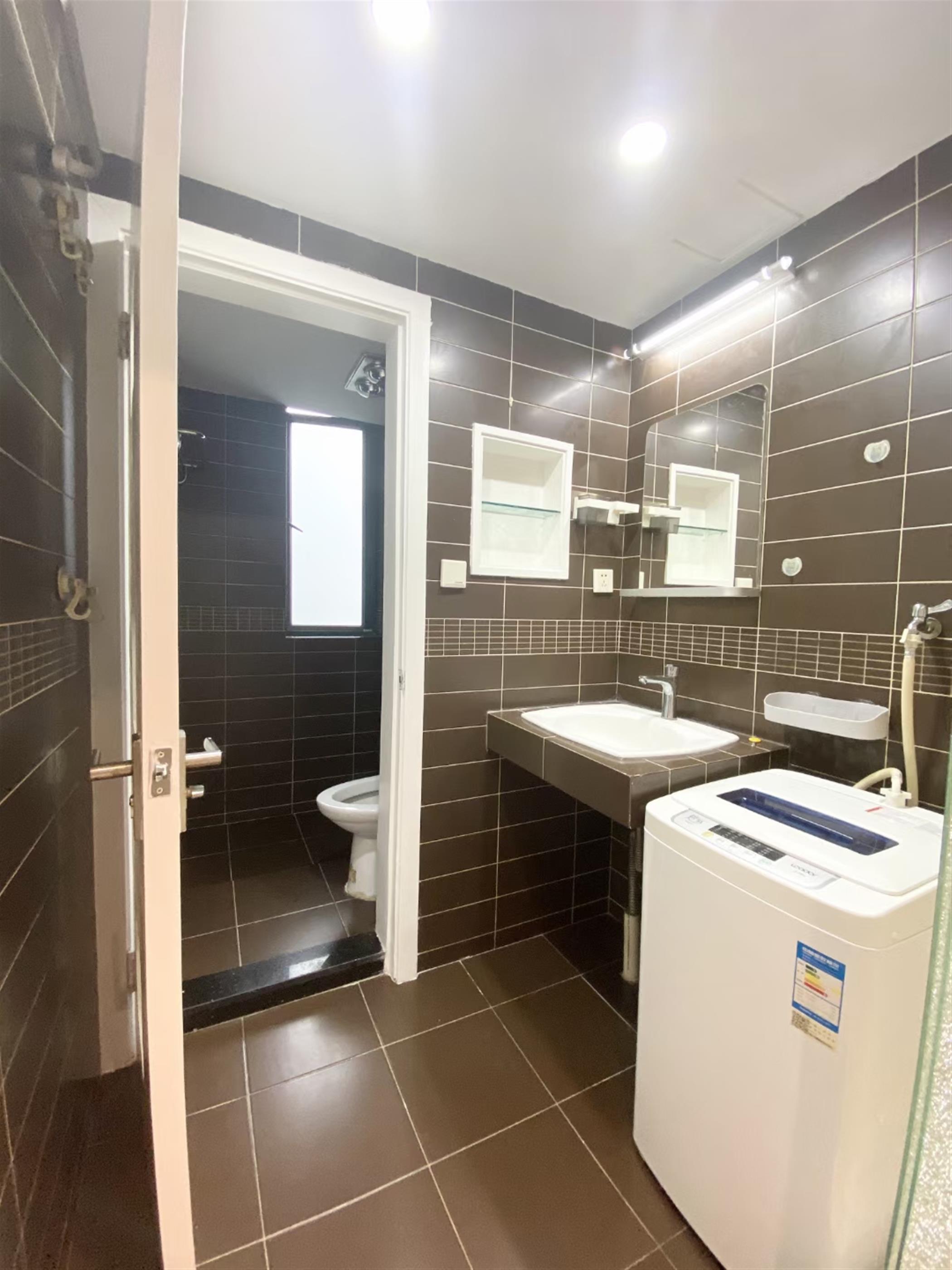 clean bathroom Spacious Newly Renovated 2BR Top of City Apt Nr Ln 2/12/13 for Rent in Shanghai