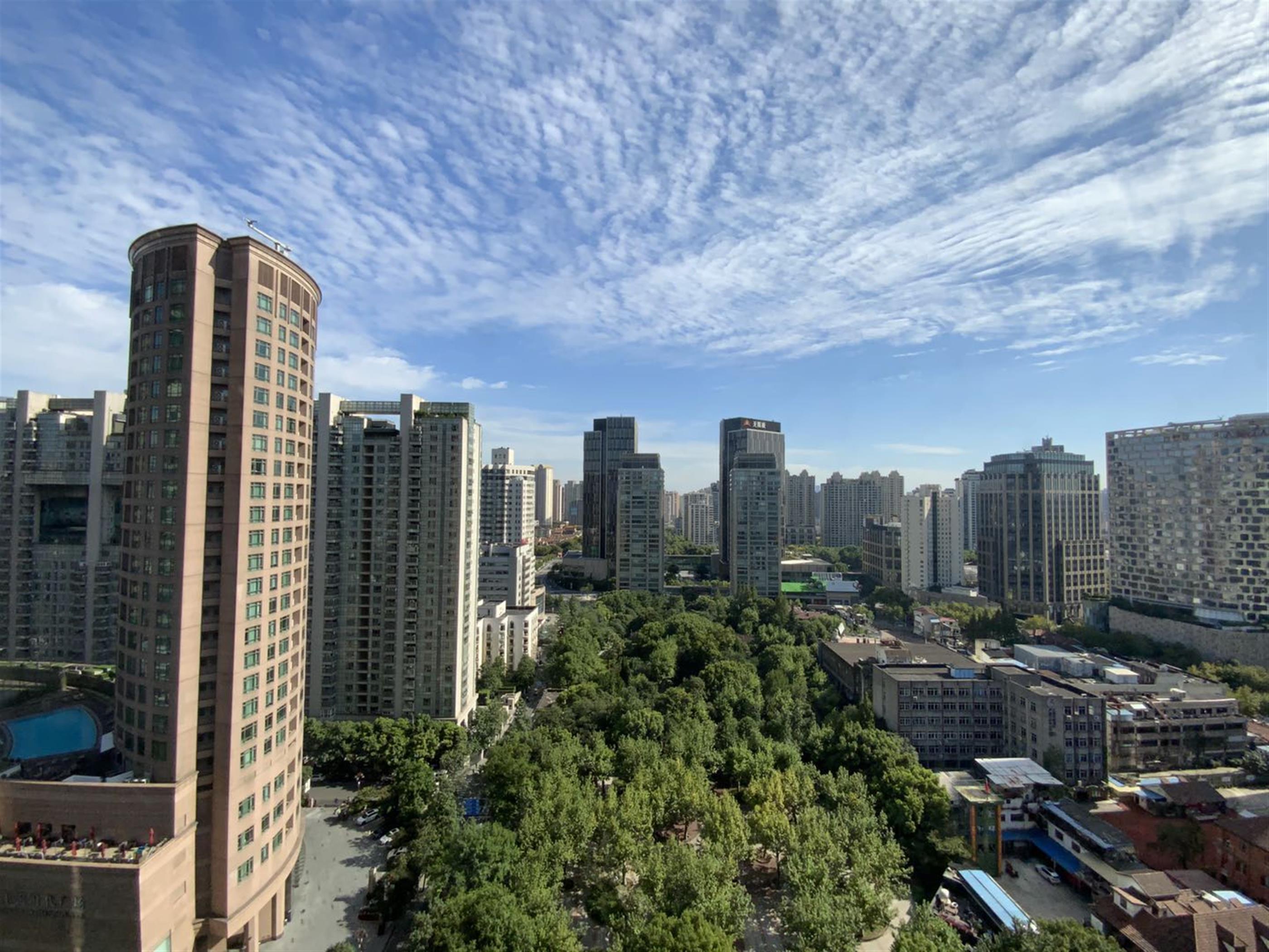 Open views Convenient Newly-Renovated 2BR Huaihai Rd Apt Nr LN 1/8 for Rent in Shanghai