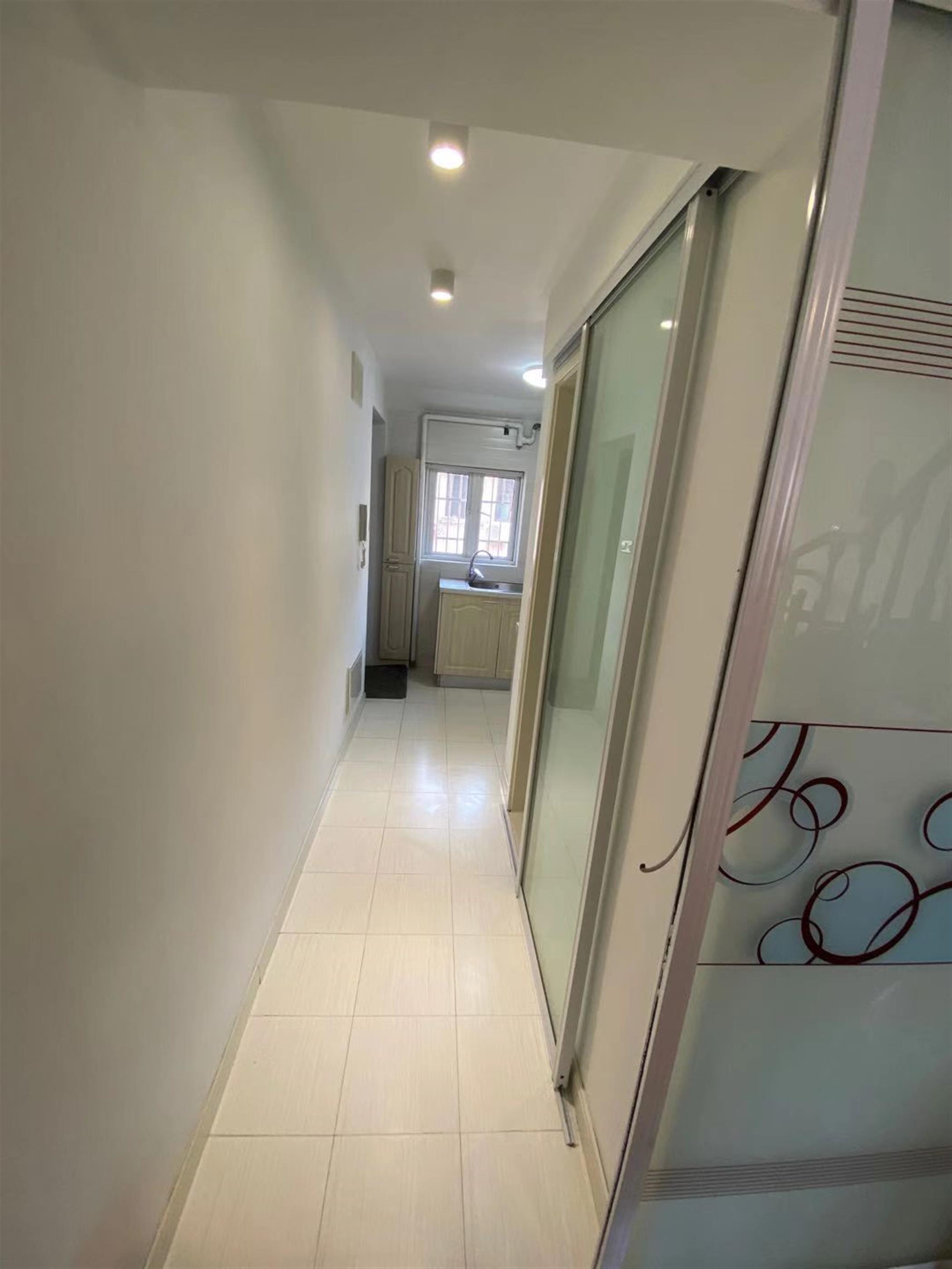 hallway Fantastic Location, Jing’an Duplex Apt w Terrace Nr LN 2/7/12/13 for Rent in Shanghai
