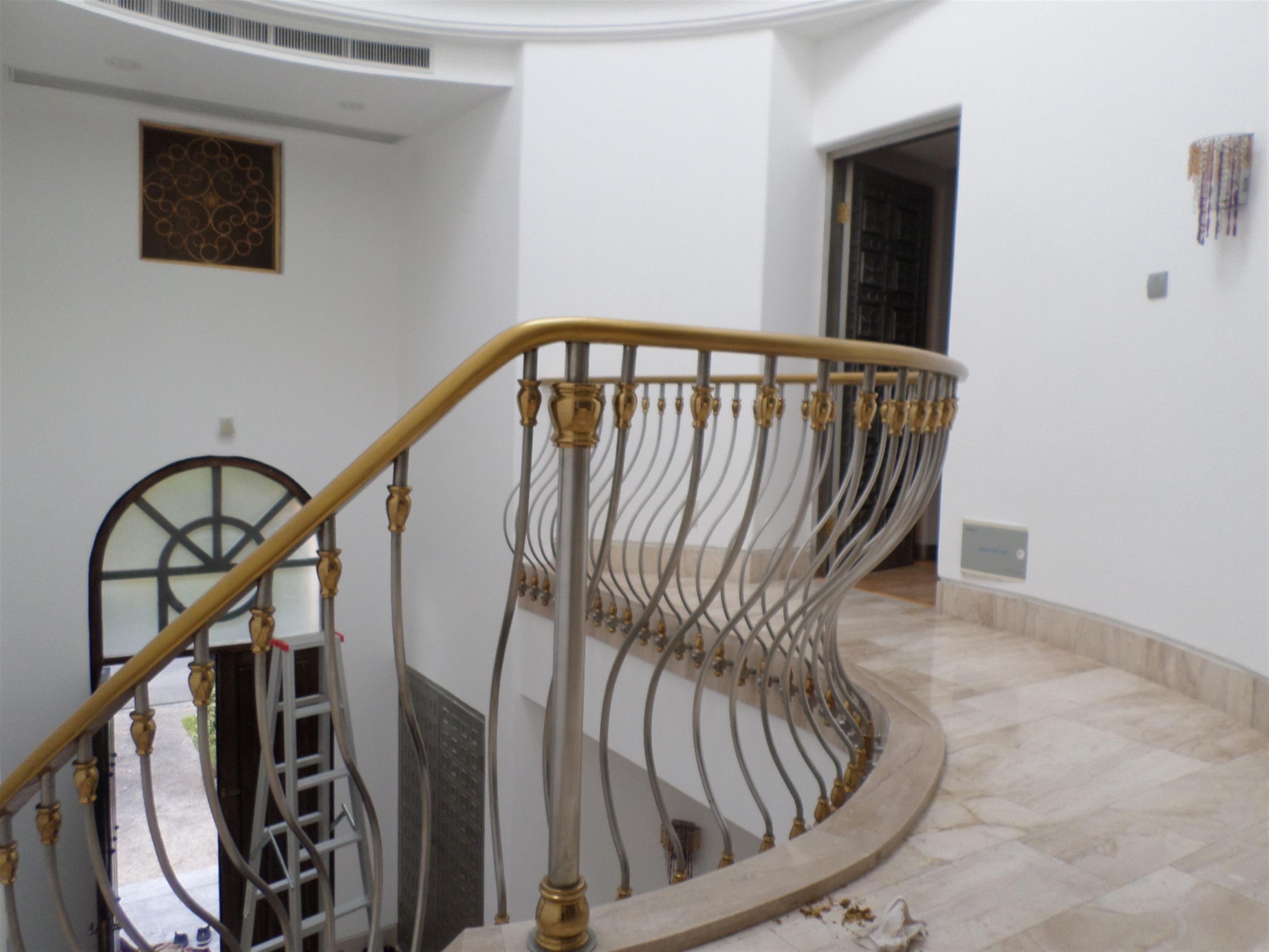 Staircase Magnificent 5BR Villa for Rent in Shanghai’s Rancho Santa Fe Nr International Schools