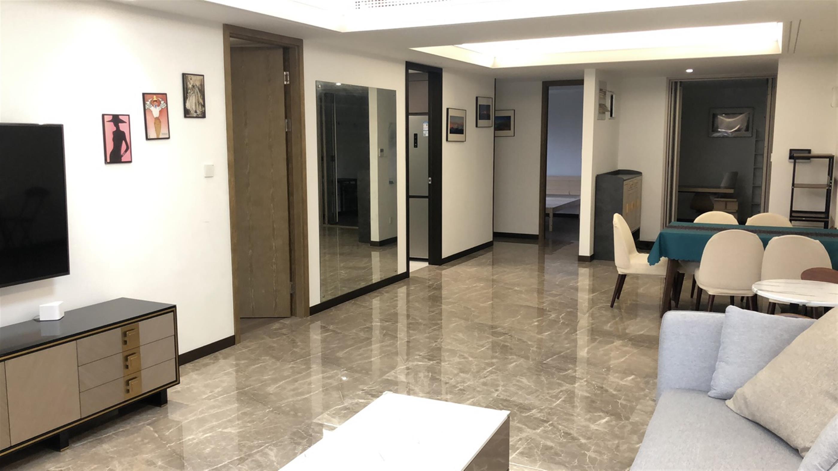 gorgeous floors New Spacious Convenient 3BR Gubei Apartment nr LN 2/15 for Rent in Shanghai