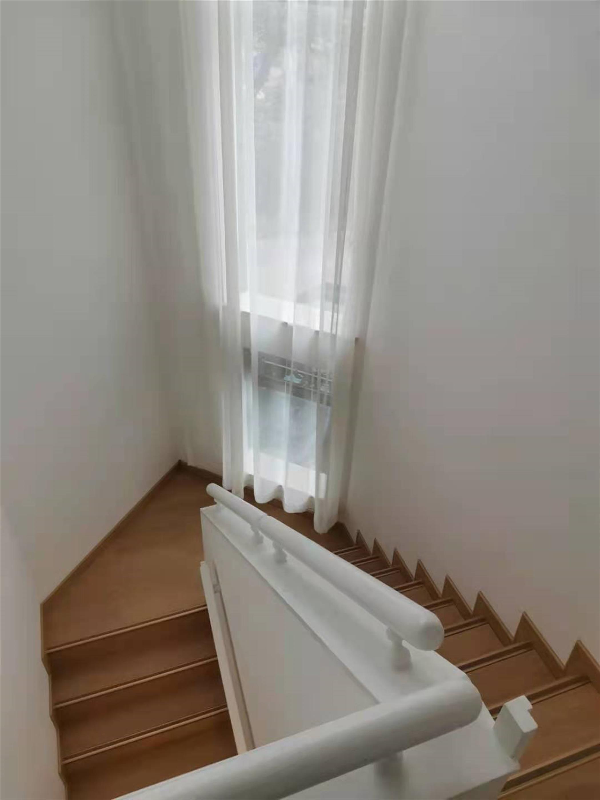 stairs Spacious Bright Convenient 3BR Villa nr LN 10 for Rent near Shanghai Zoo