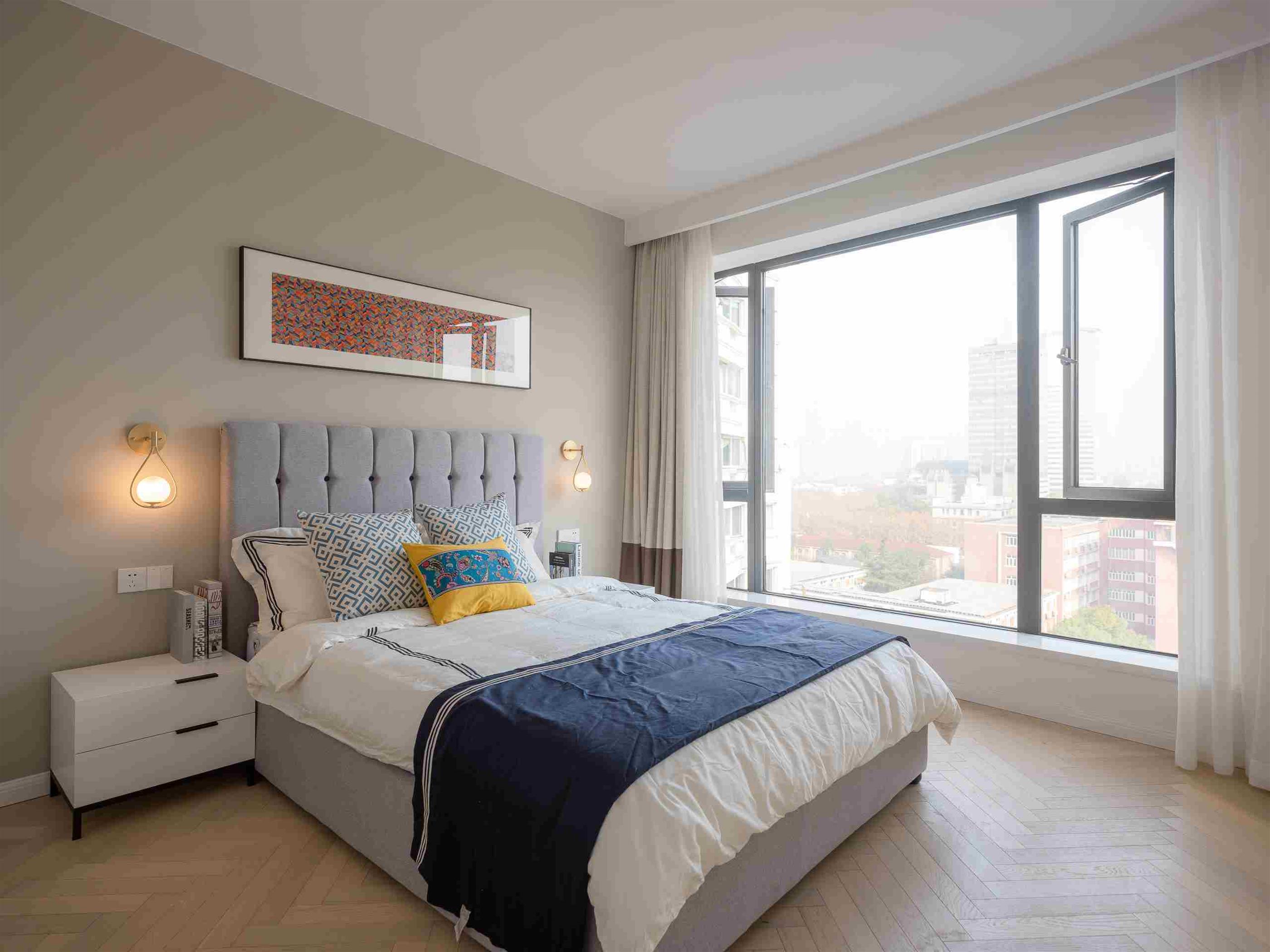 bright bedroom Gorgeous Modern FFC 4BR Lux Apartment nr LN 1/10/12 for Rent in Shanghai