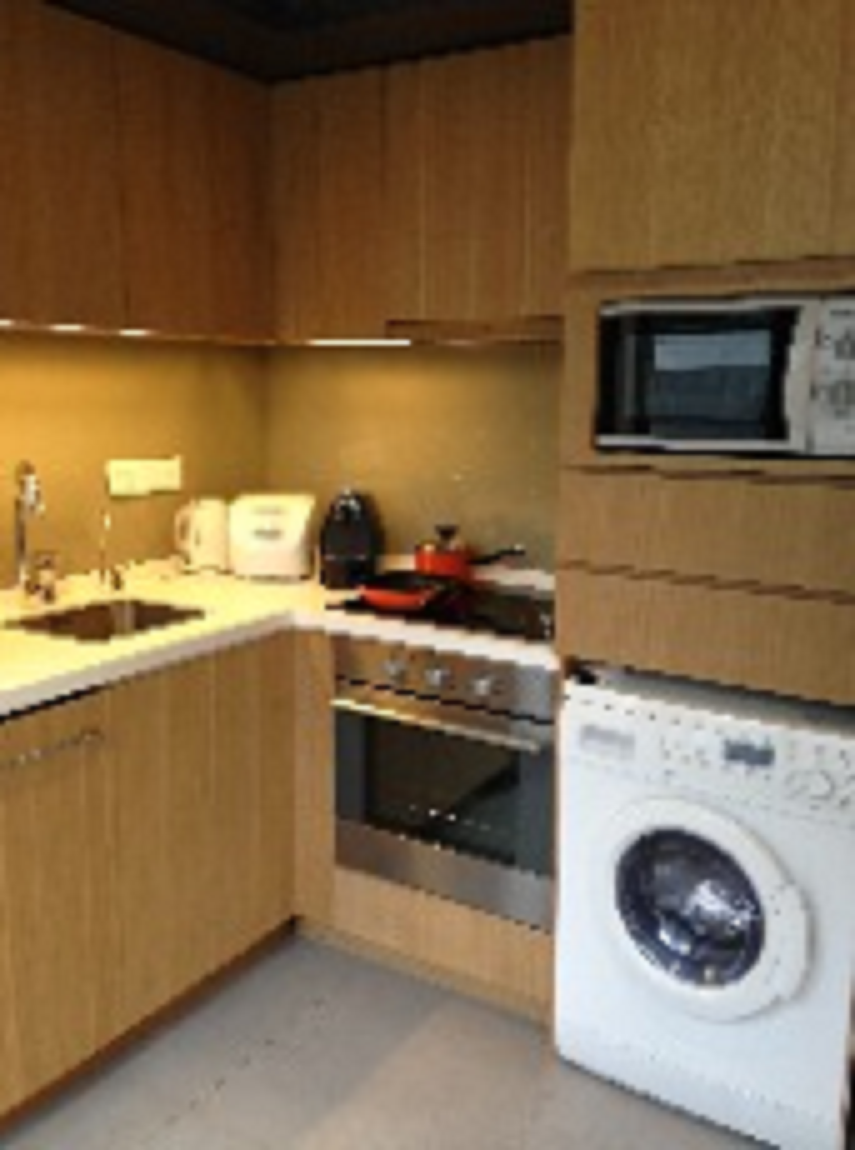 kitchen with oven Modern Xintiandi 2BR Service Apartment nr LN 8/10/13 for Rent in Shanghai
