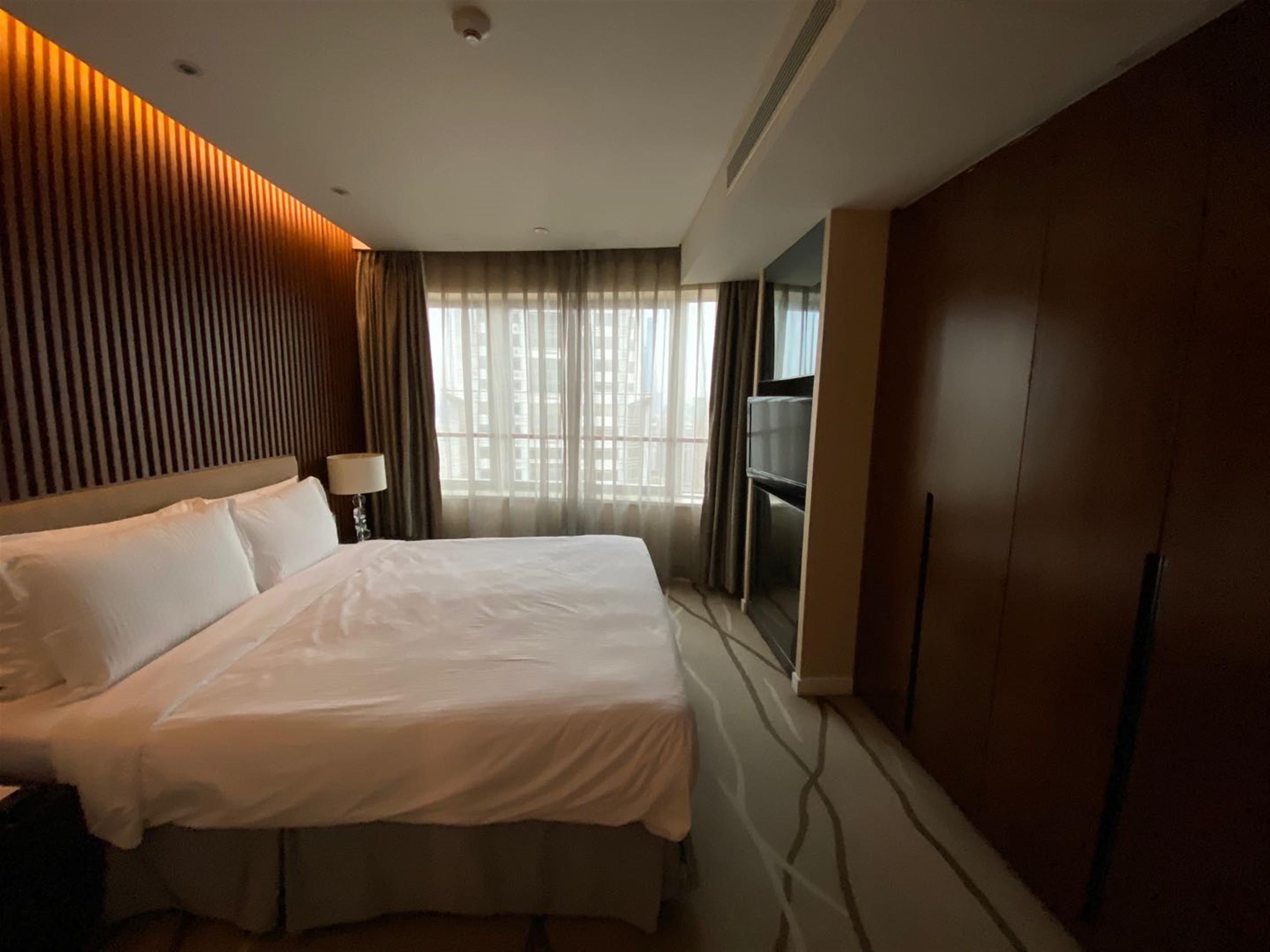 Second Bedroom Deluxe Huaihai Rd 2BR Service Apartments nr LN 1 for Rent in Shanghai