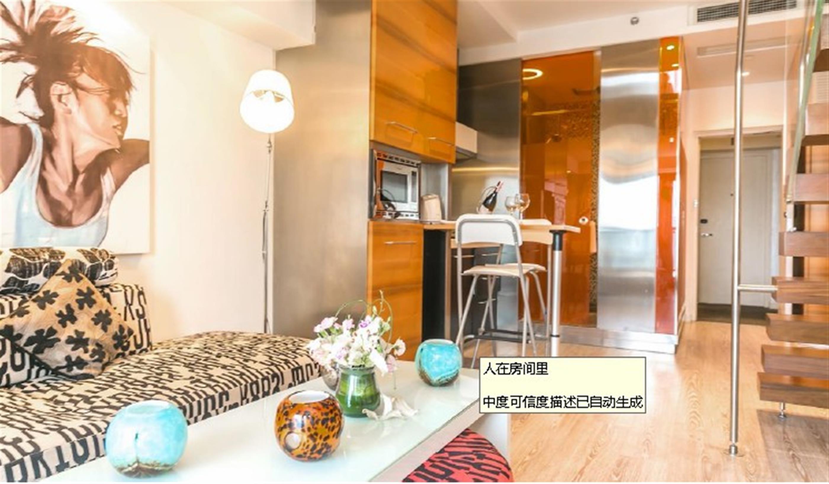sofa bed Budget 1BR, 1 Living Rm Putuo Duplex Service Apartments nr LN 7 for Rent in Shanghai