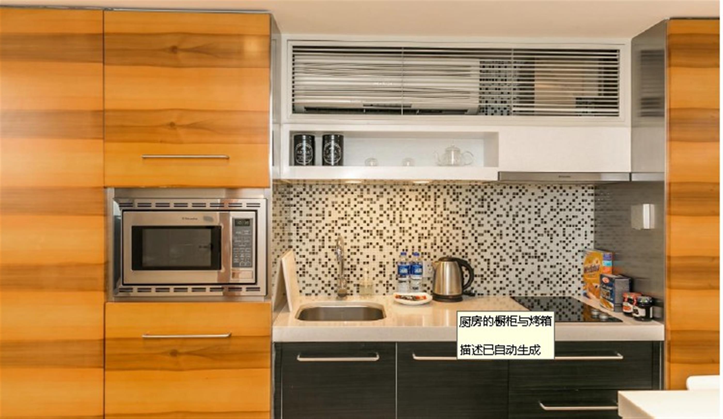 Kitchenette Affordable 1BR Putuo Triplex Service Apartments nr LN 7 for Rent in Shanghai