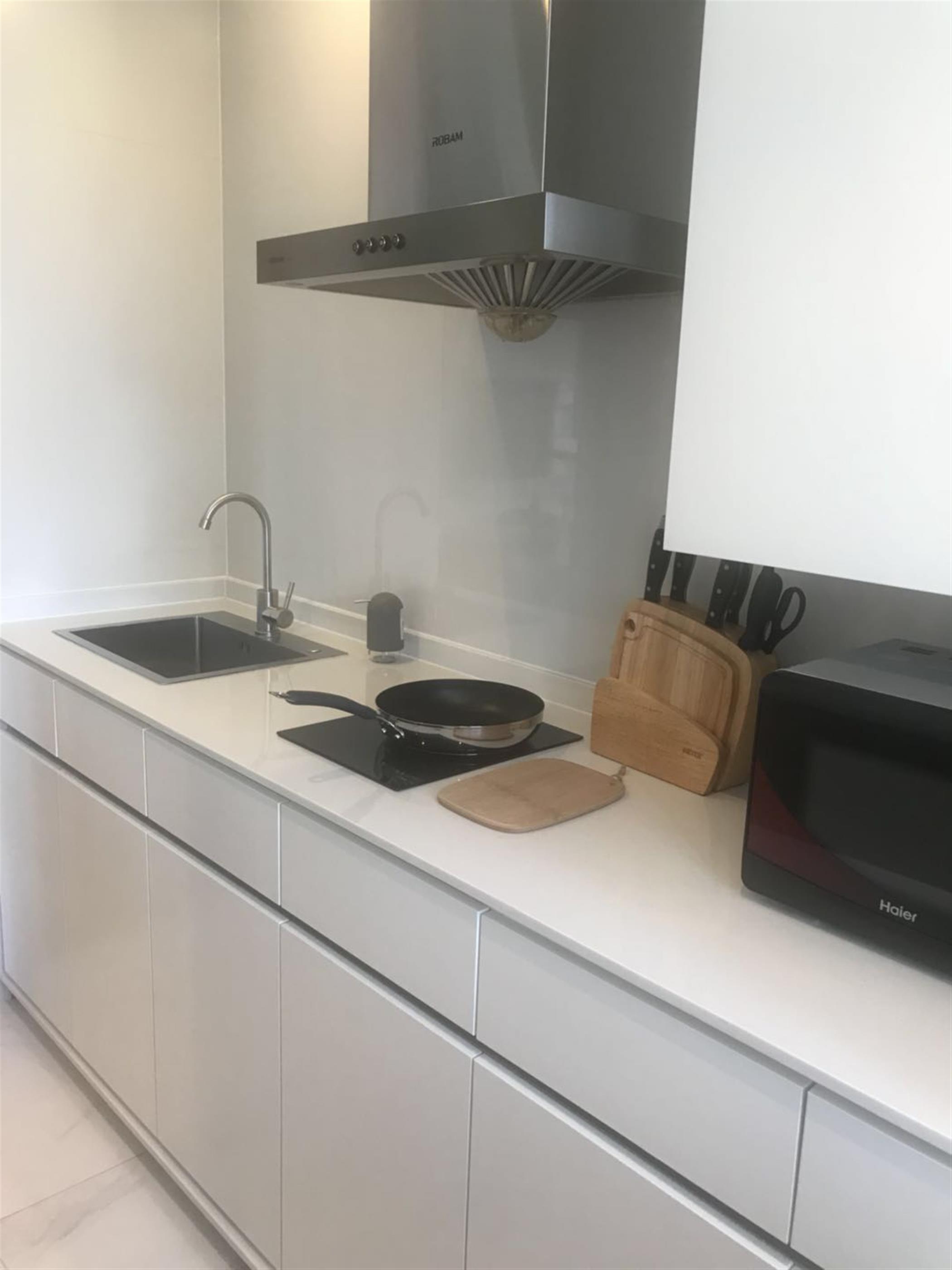 kitchen New Bright Convenient 2BR Putuo Service Apartments nr LN 13/15 for Rent in Shanghai