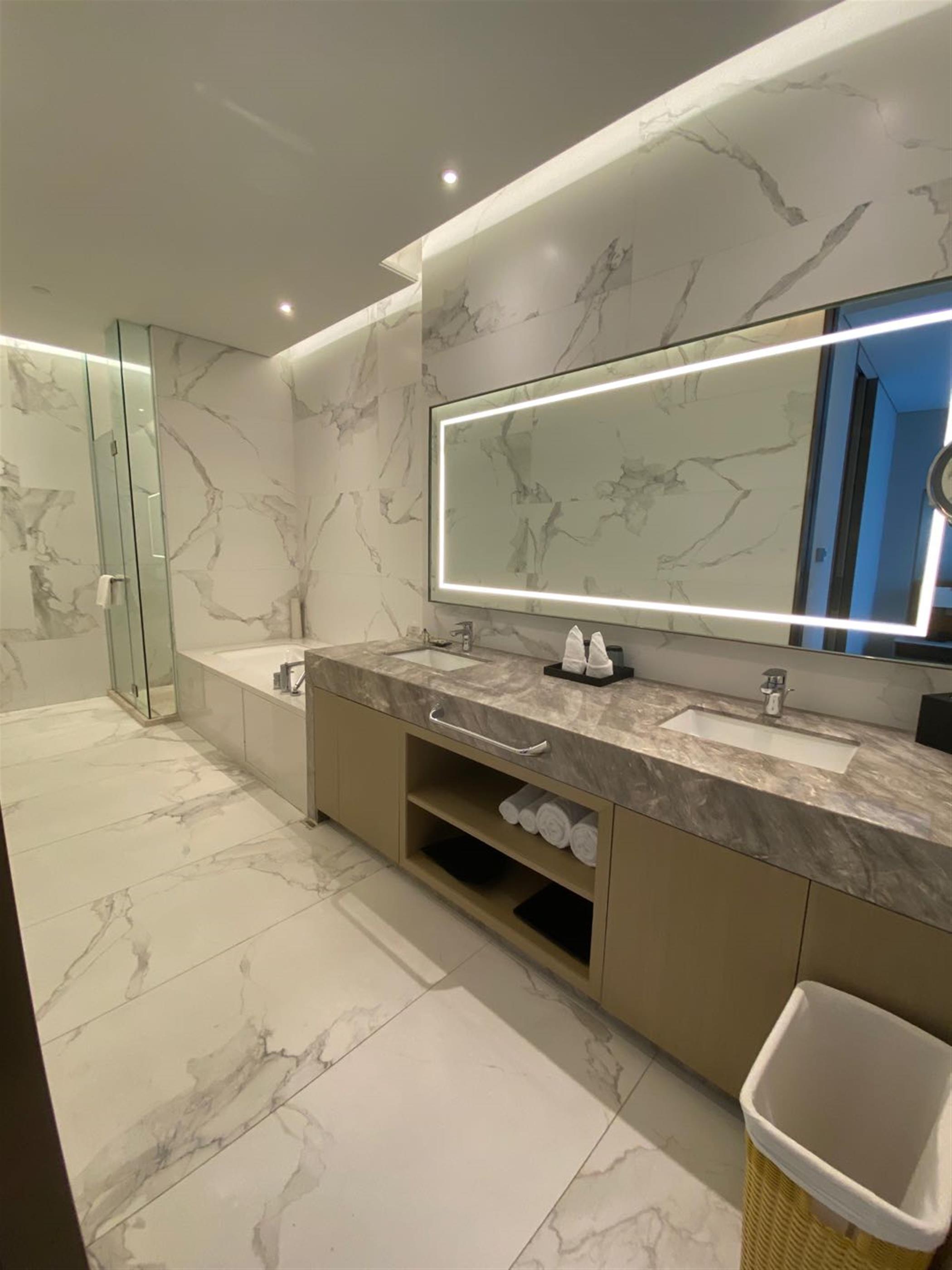 new bathroom New Bright Convenient 2BR Hongqiao Service Apartments nr Hongqiao Hub in Shanghai