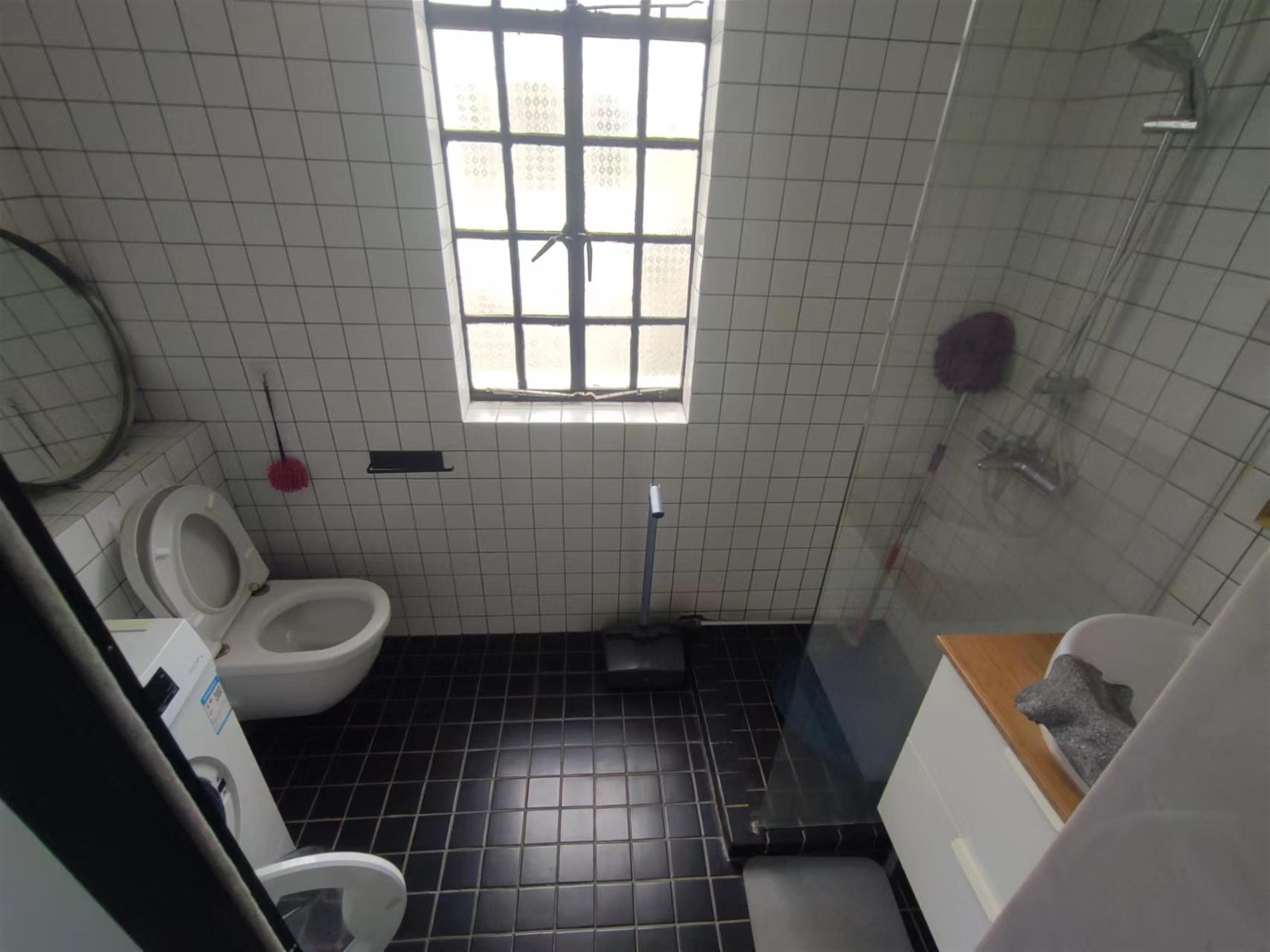 bathroom Classic 1BR FFC Apartment for Rent in Shanghai
