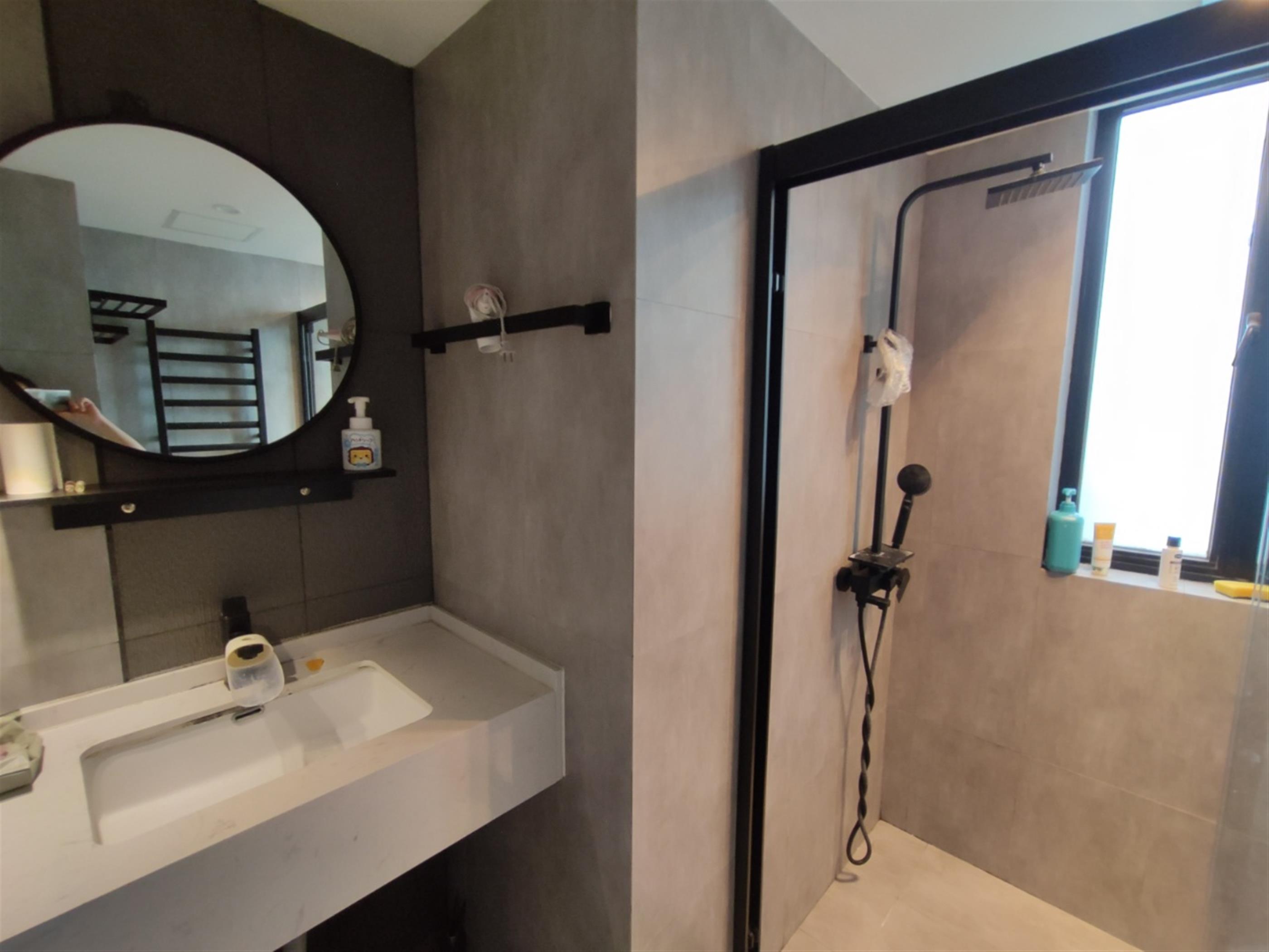 2nd Bathroom Great Value Large 3BR Apartment nr Xintiandi LN 8/9/10/13 for Rent in Shanghai