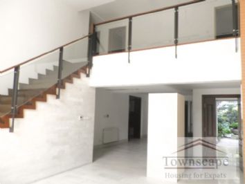 duplex apartment shanghai Lanting Villa 330sqm 4bdr with garden in FC near metro line