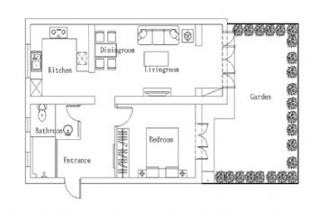 picture 4 Huge 1 bedroom flat with great design